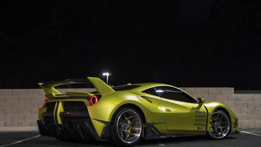  Ferrari 488 GTB by Misha Designs 2017 года  (фото 7 из 12)